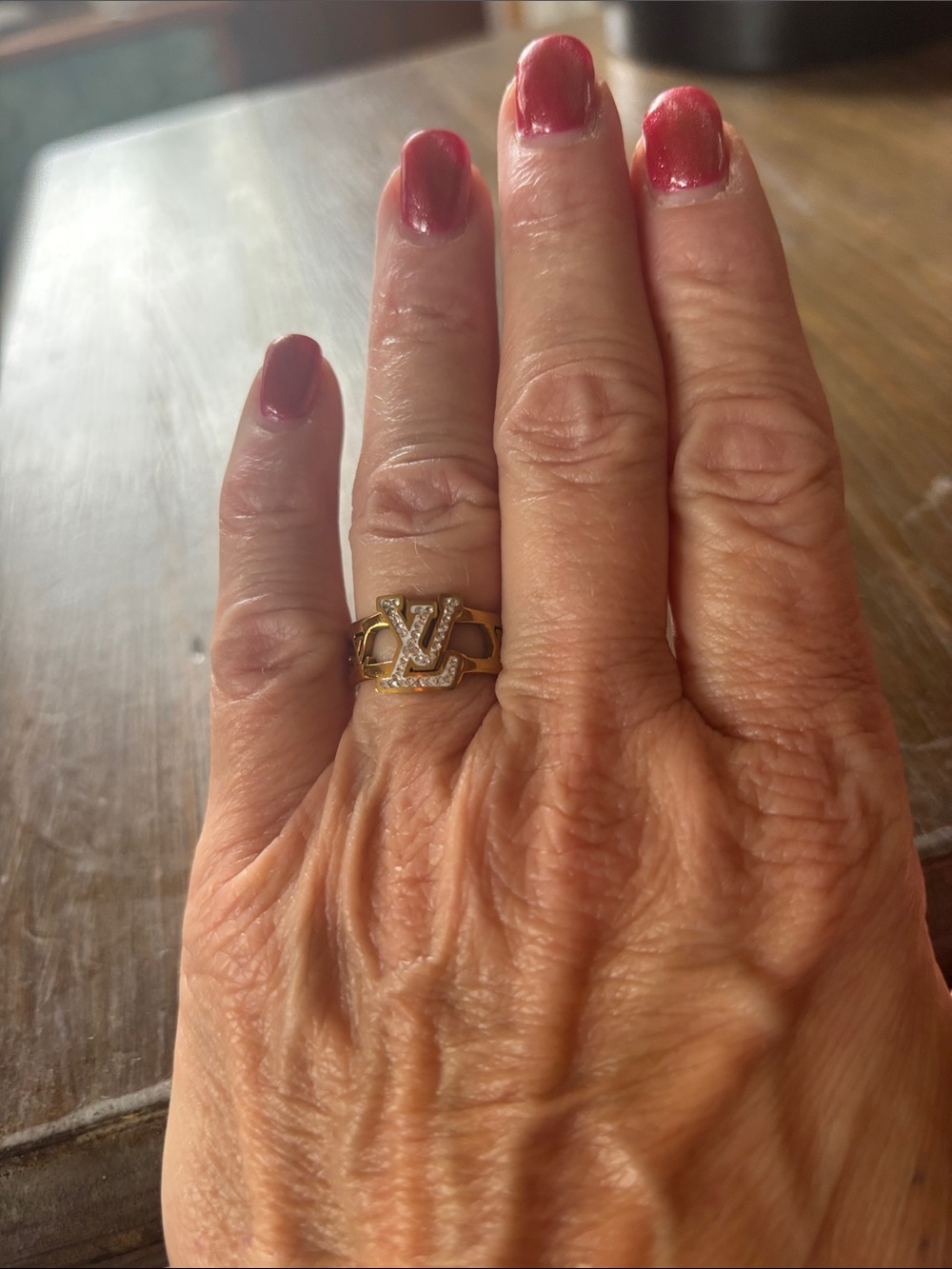 Beautiful inspired stainless steel ring